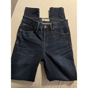 Madewell 9" High Rise Skinny Jeans Size 26
